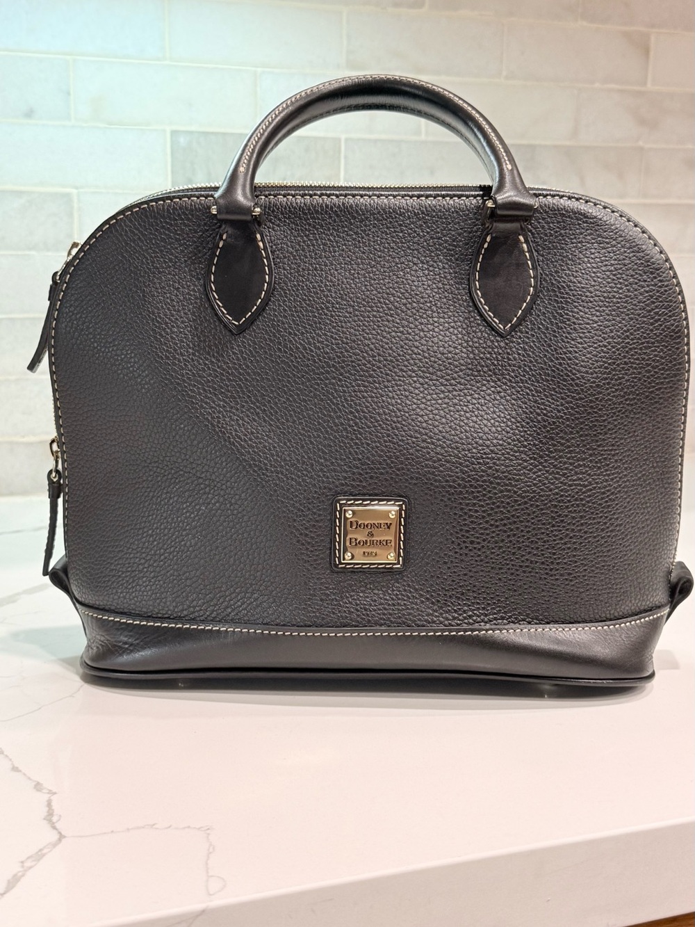 Dooney & Bourke Pebble Grain Dome Satchel / Handbag